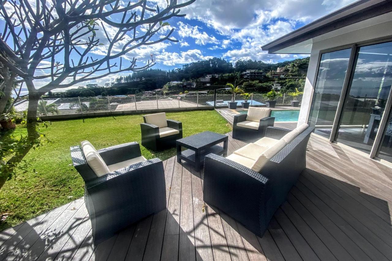 Villa Tiki Wonderfull Sea View Пунауиа Екстериор снимка