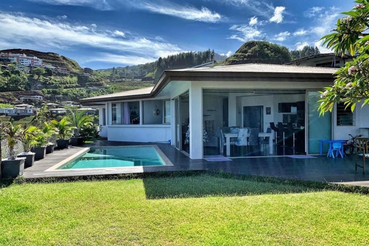 Villa Tiki Wonderfull Sea View Пунауиа Екстериор снимка