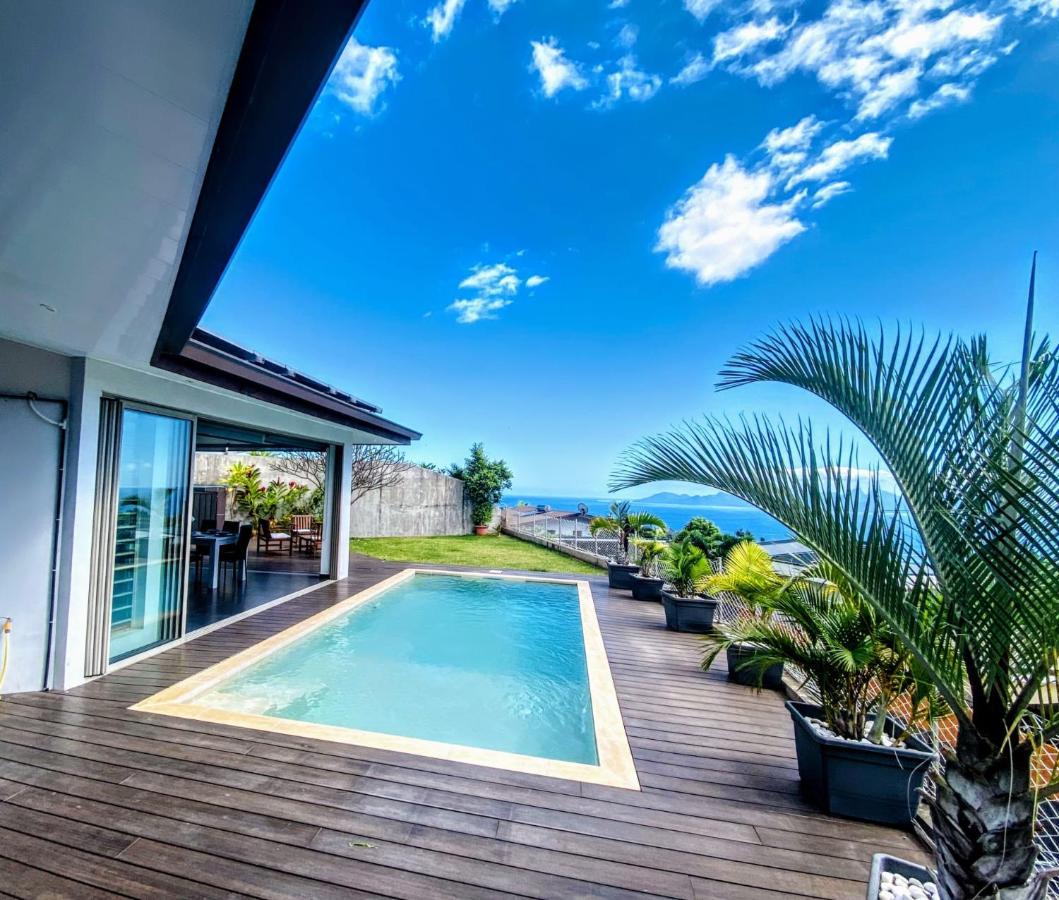 Villa Tiki Wonderfull Sea View Пунауиа Екстериор снимка