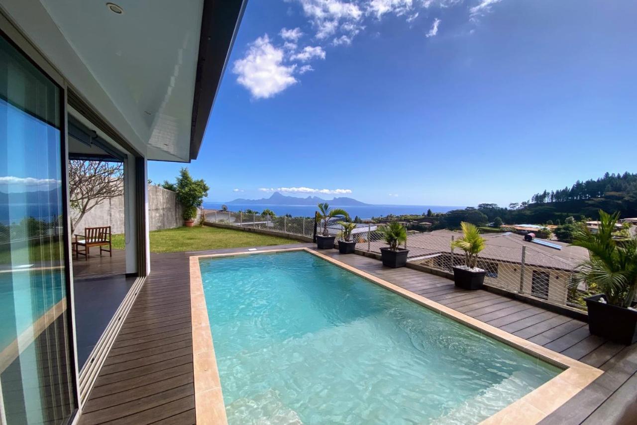 Villa Tiki Wonderfull Sea View Пунауиа Екстериор снимка