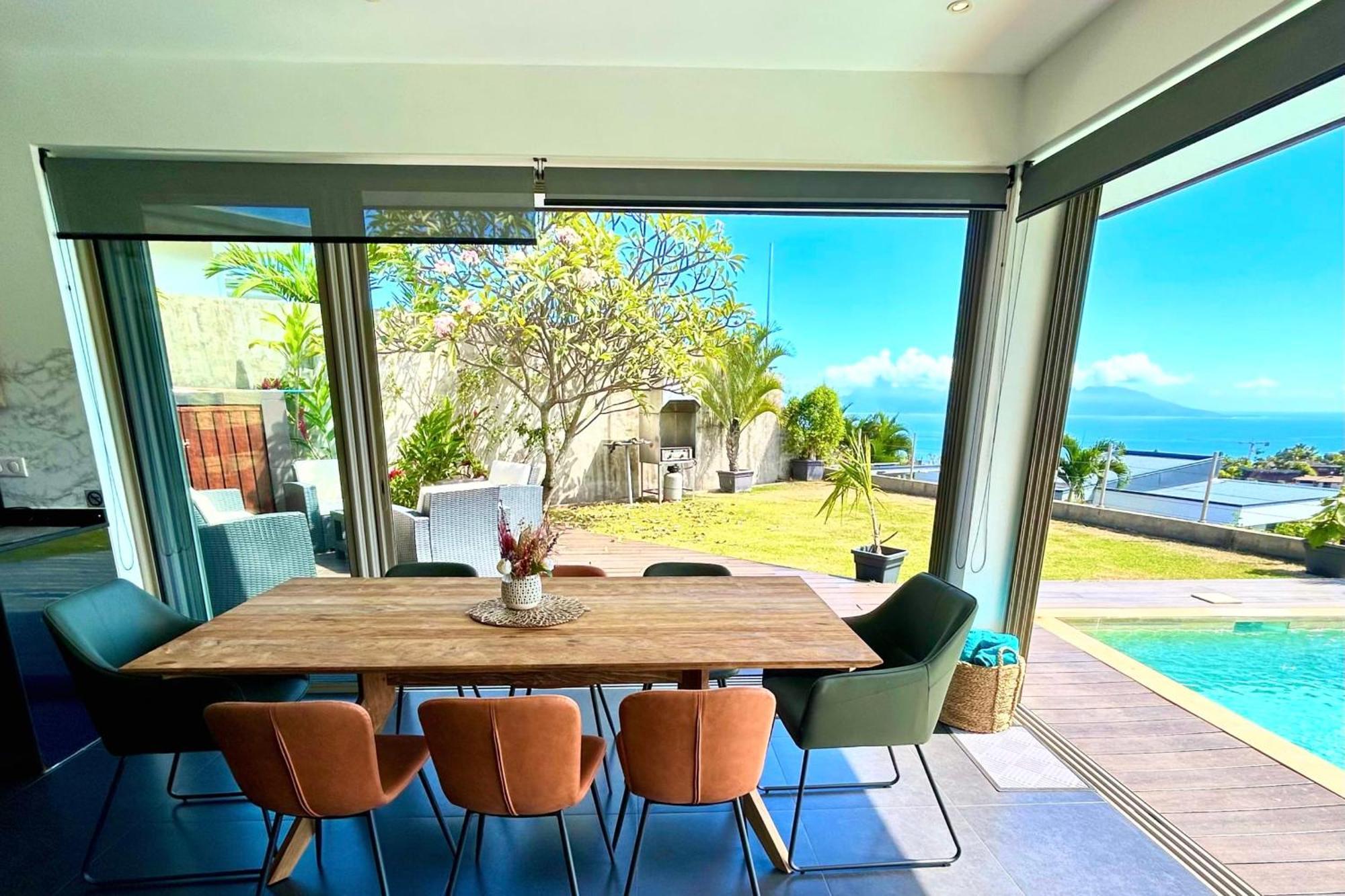 Villa Tiki Wonderfull Sea View Пунауиа Екстериор снимка